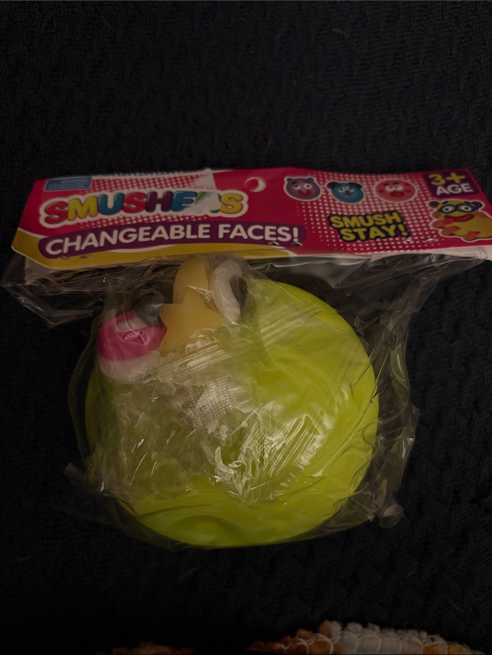 Dupe Smushers Changeable Faces Kids Toy - Lime Green